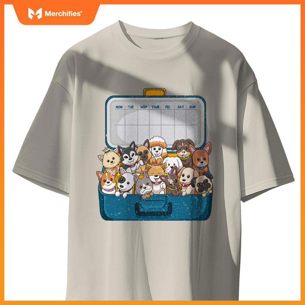 My Medicine For Happiness Dogs Every Day Dog Lover T-Shirt