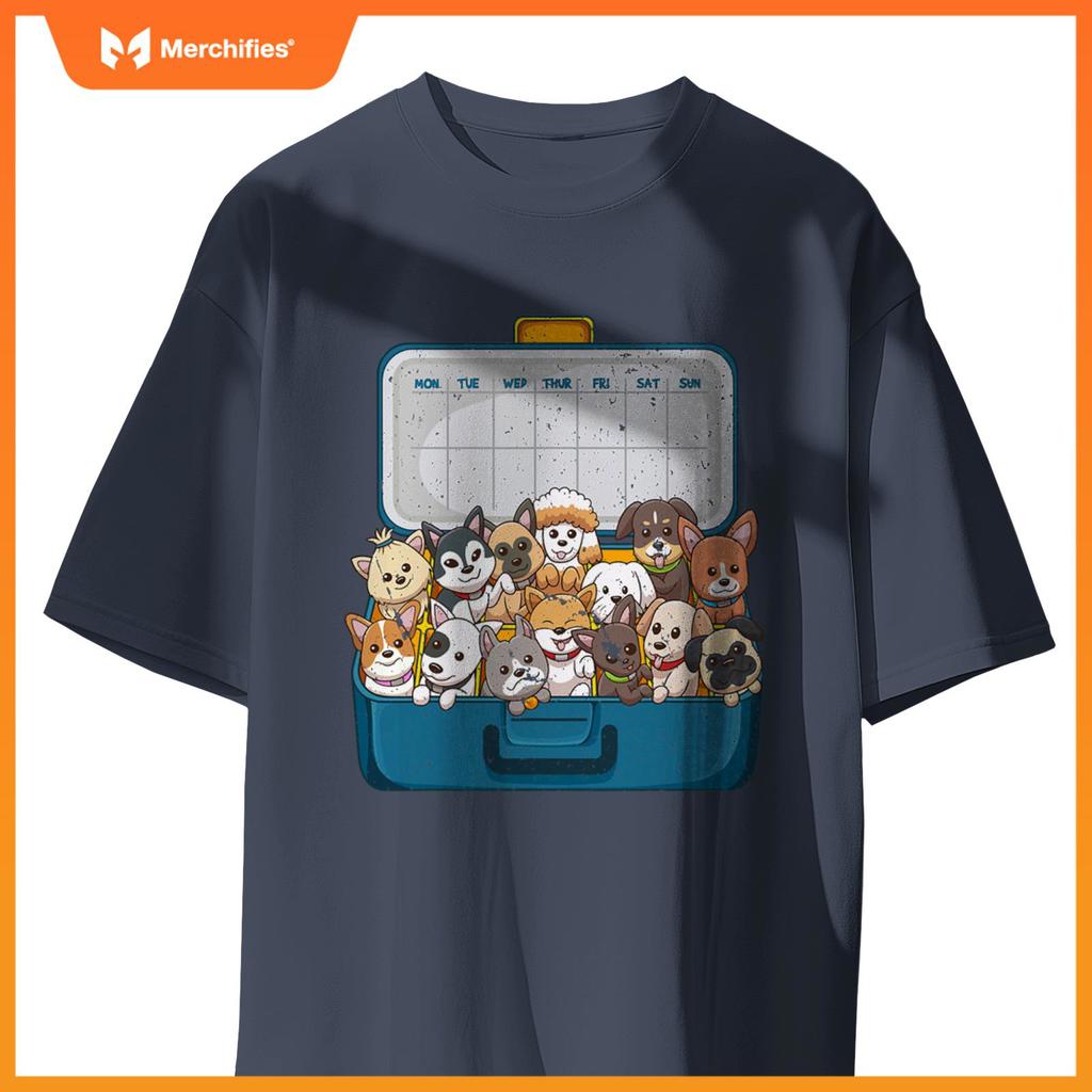 My Medicine For Happiness Dogs Every Day Dog Lover T-Shirt
