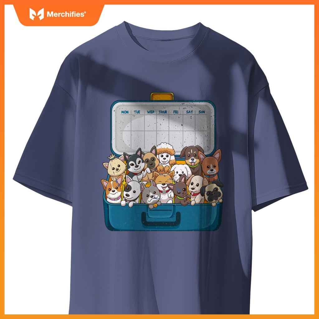 My Medicine For Happiness Dogs Every Day Dog Lover T-Shirt