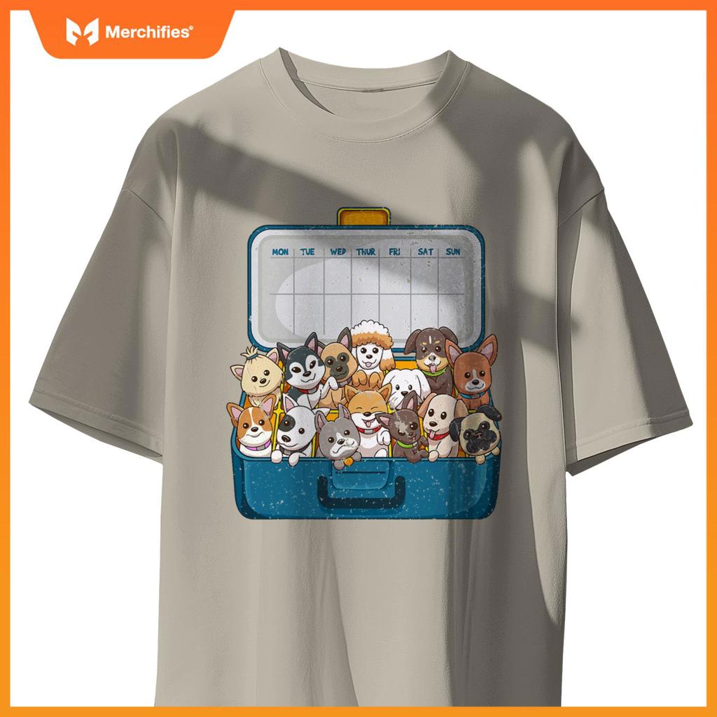 My Medicine For Happiness Dogs Every Day Dog Lover T-Shirt