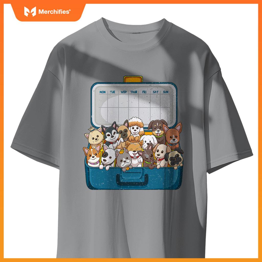 My Medicine For Happiness Dogs Every Day Dog Lover T-Shirt