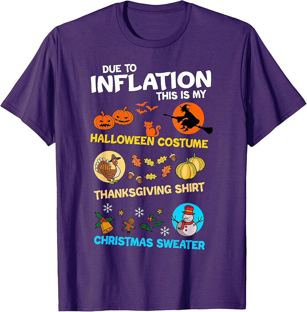 My Spooky Halloween Thanksgiving Ugly Christmas Costume T-Shirt