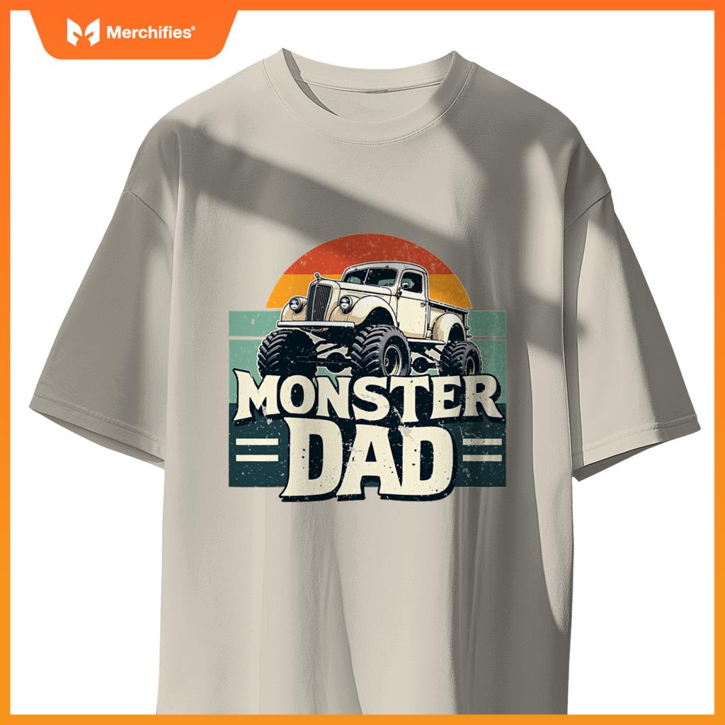 Monster Dad  Off-Road Truck Design T-Shirt
