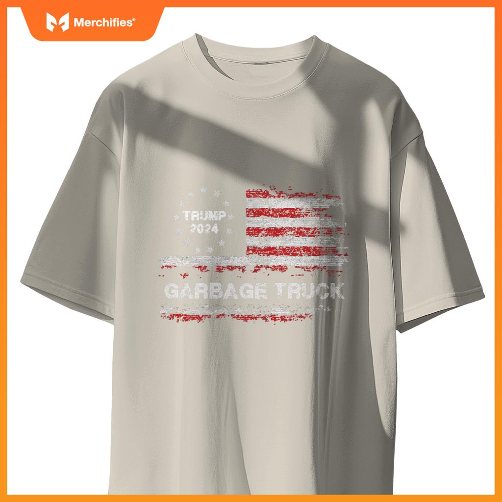 Garbage Truck - Trump Supporter Garbage Trump 2024 T-Shirt