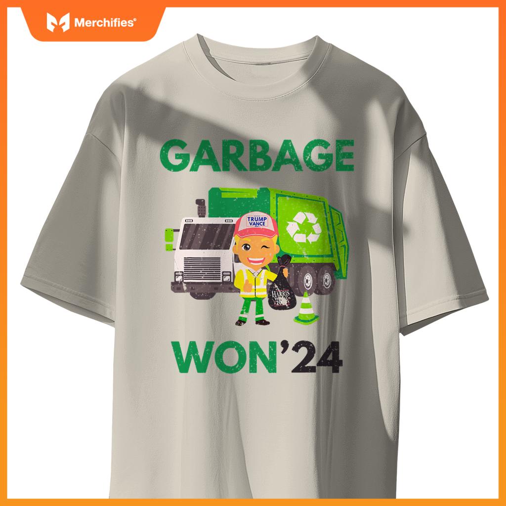 Garbage Man Won 2024 Trash Truck T-Shirt