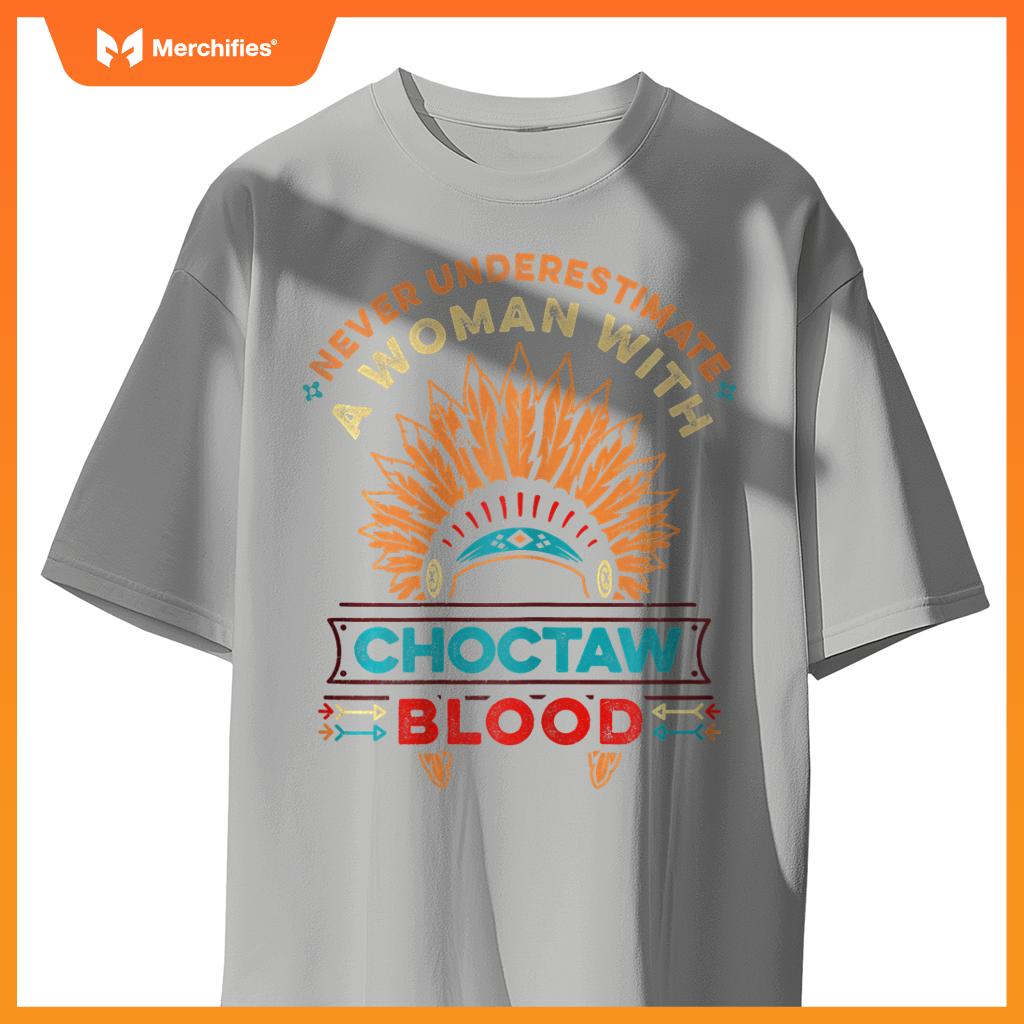 Native American Pride Design for a Proud Choctaw Girl T-Shirt