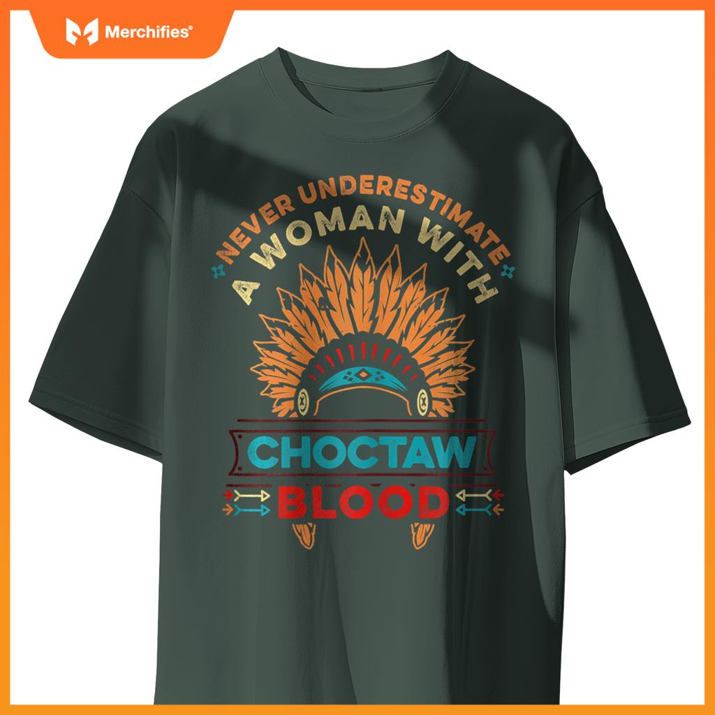 Native American Pride Design for a Proud Choctaw Girl T-Shirt
