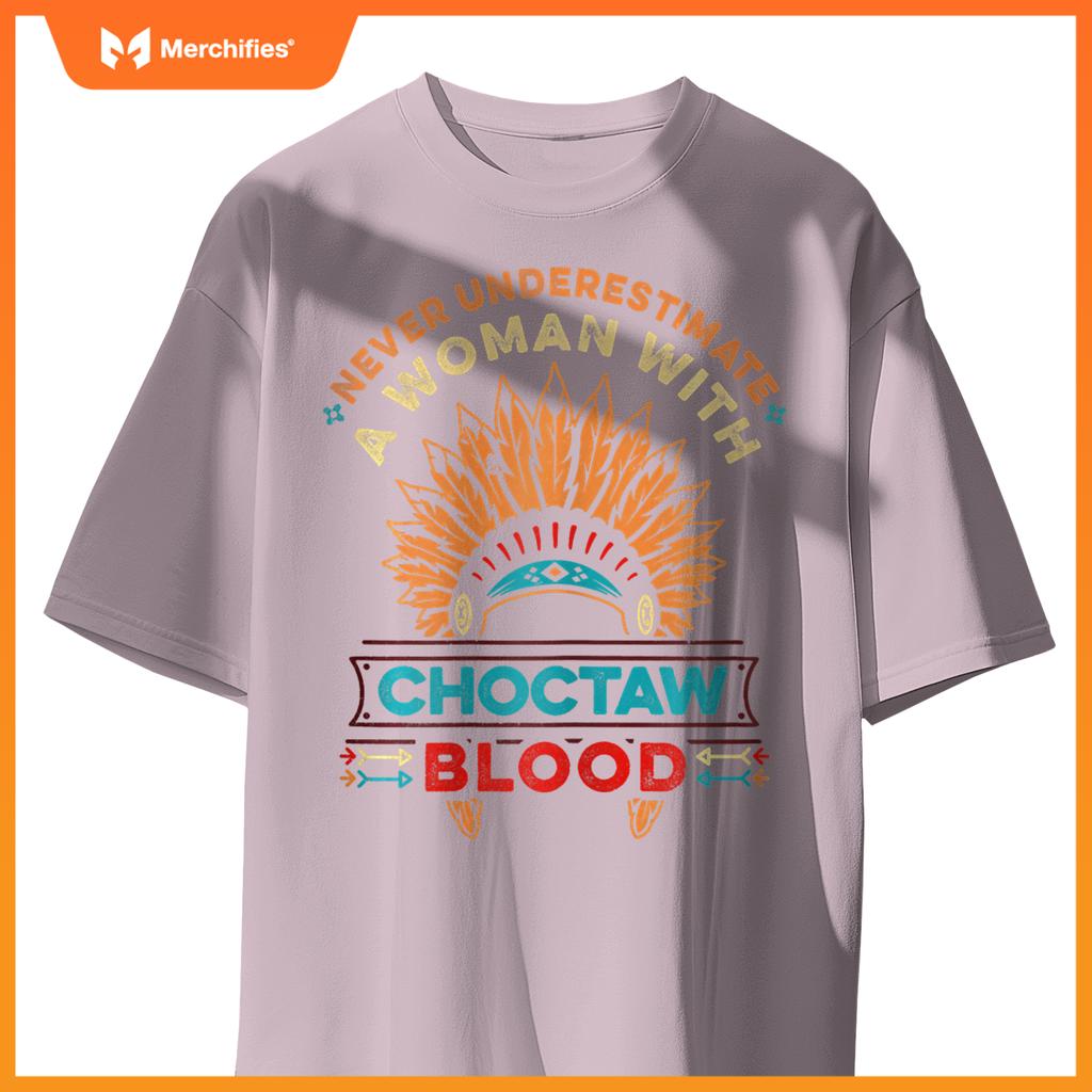 Native American Pride Design for a Proud Choctaw Girl T-Shirt