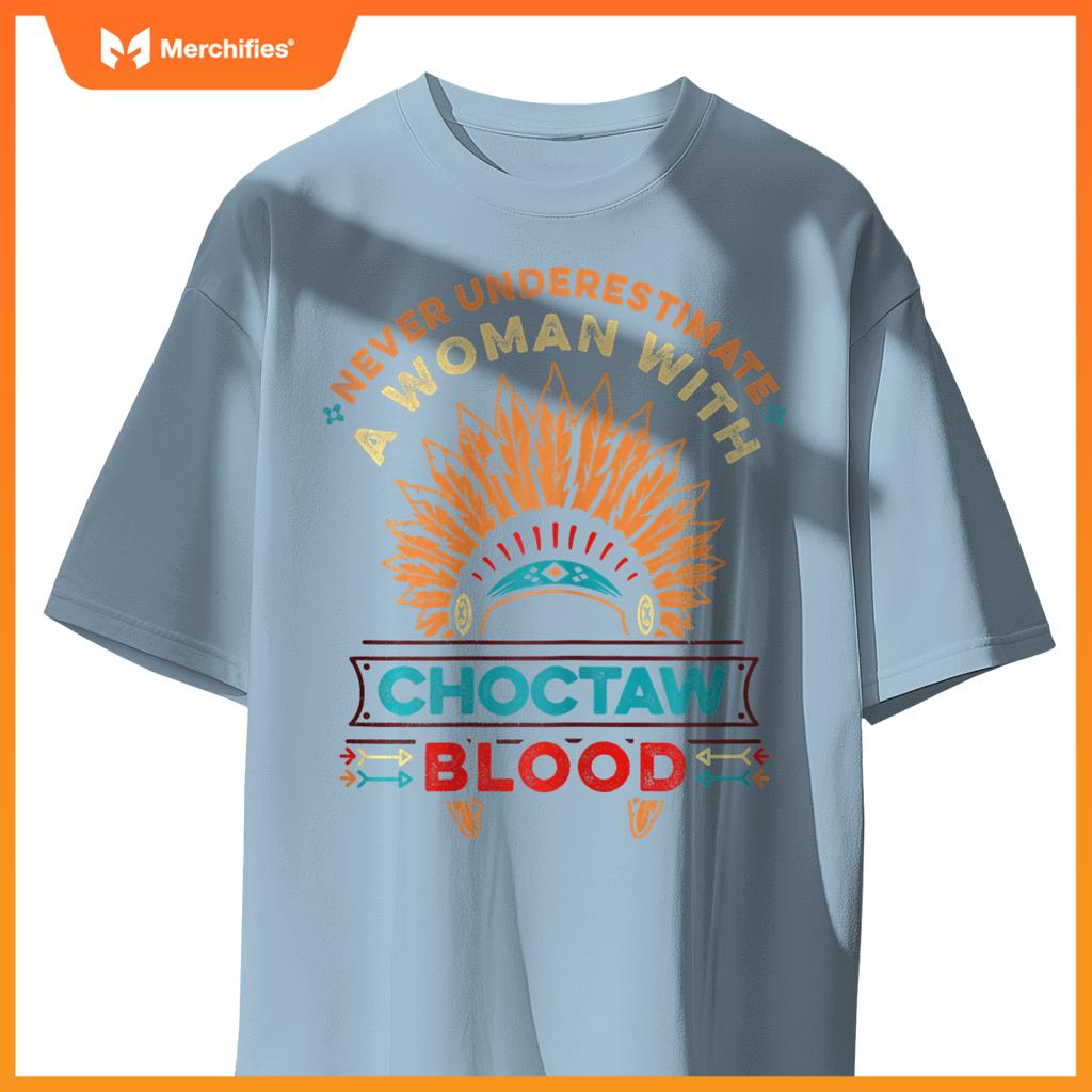Native American Pride Design for a Proud Choctaw Girl T-Shirt