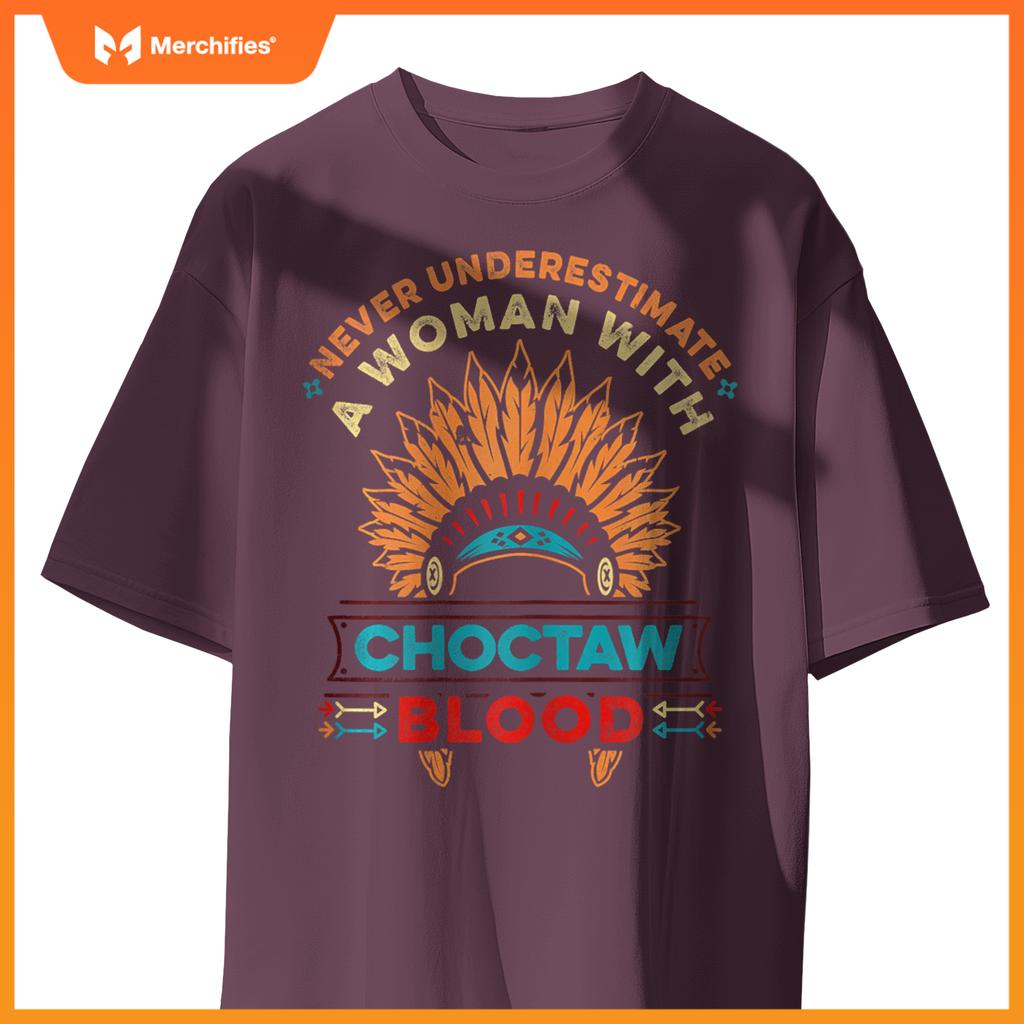 Native American Pride Design for a Proud Choctaw Girl T-Shirt