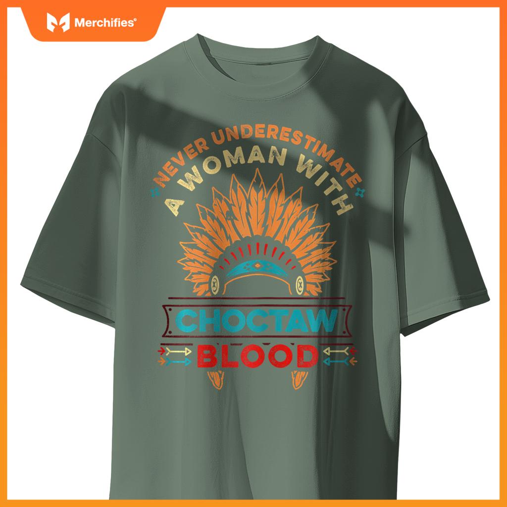 Native American Pride Design for a Proud Choctaw Girl T-Shirt