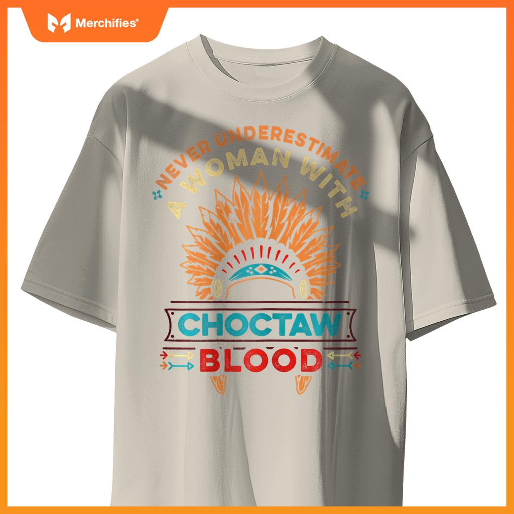 Native American Pride Design for a Proud Choctaw Girl T-Shirt