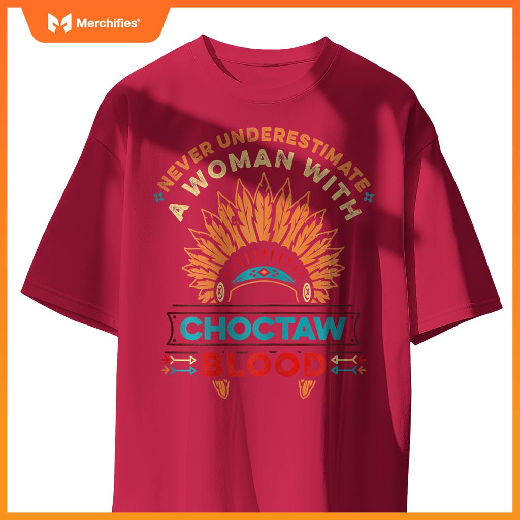 Native American Pride Design for a Proud Choctaw Girl T-Shirt