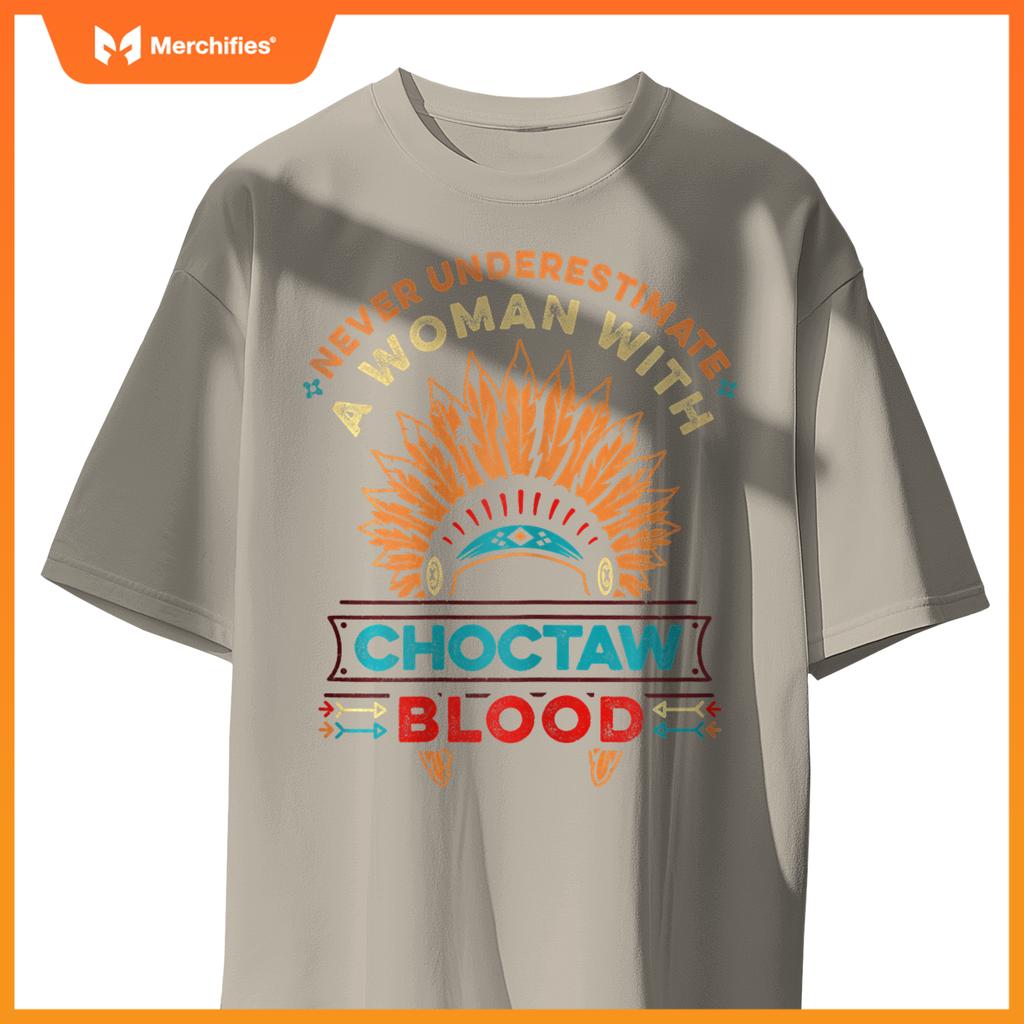 Native American Pride Design for a Proud Choctaw Girl T-Shirt
