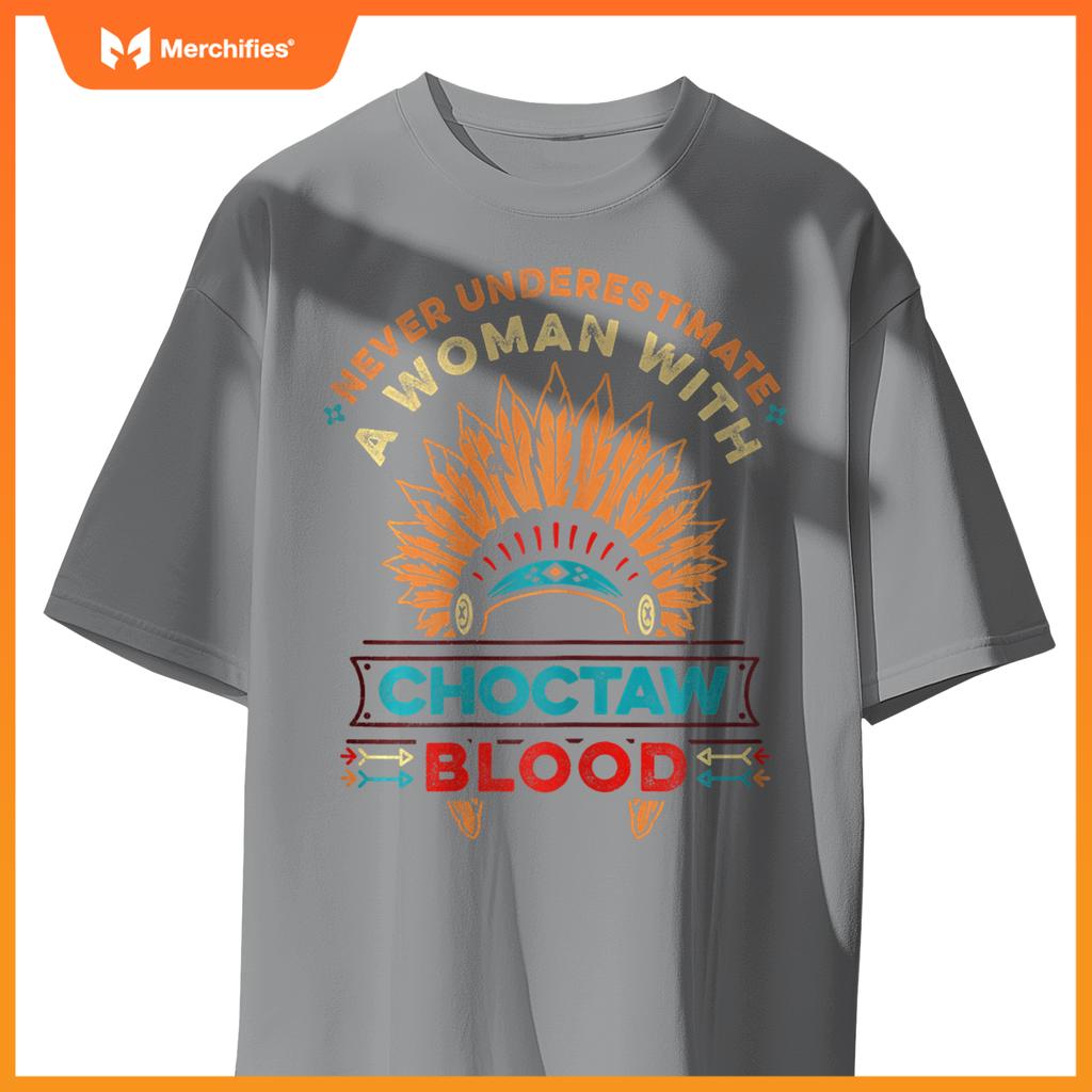 Native American Pride Design for a Proud Choctaw Girl T-Shirt