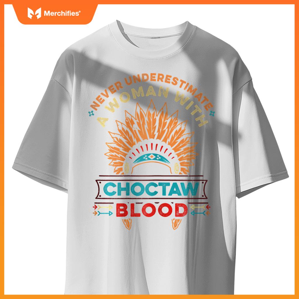 Native American Pride Design for a Proud Choctaw Girl T-Shirt