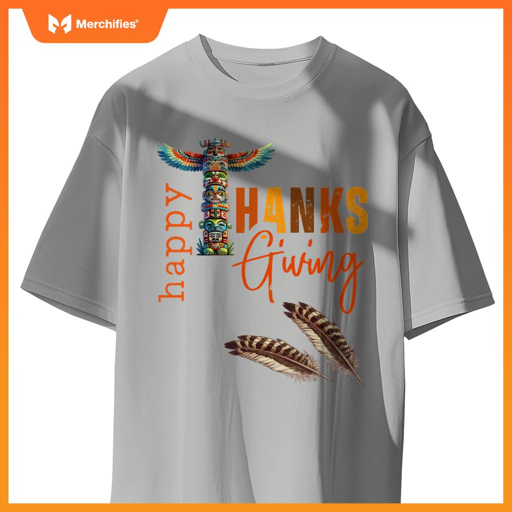 Native American Thanksgiving Celebration Costume T-Shirt