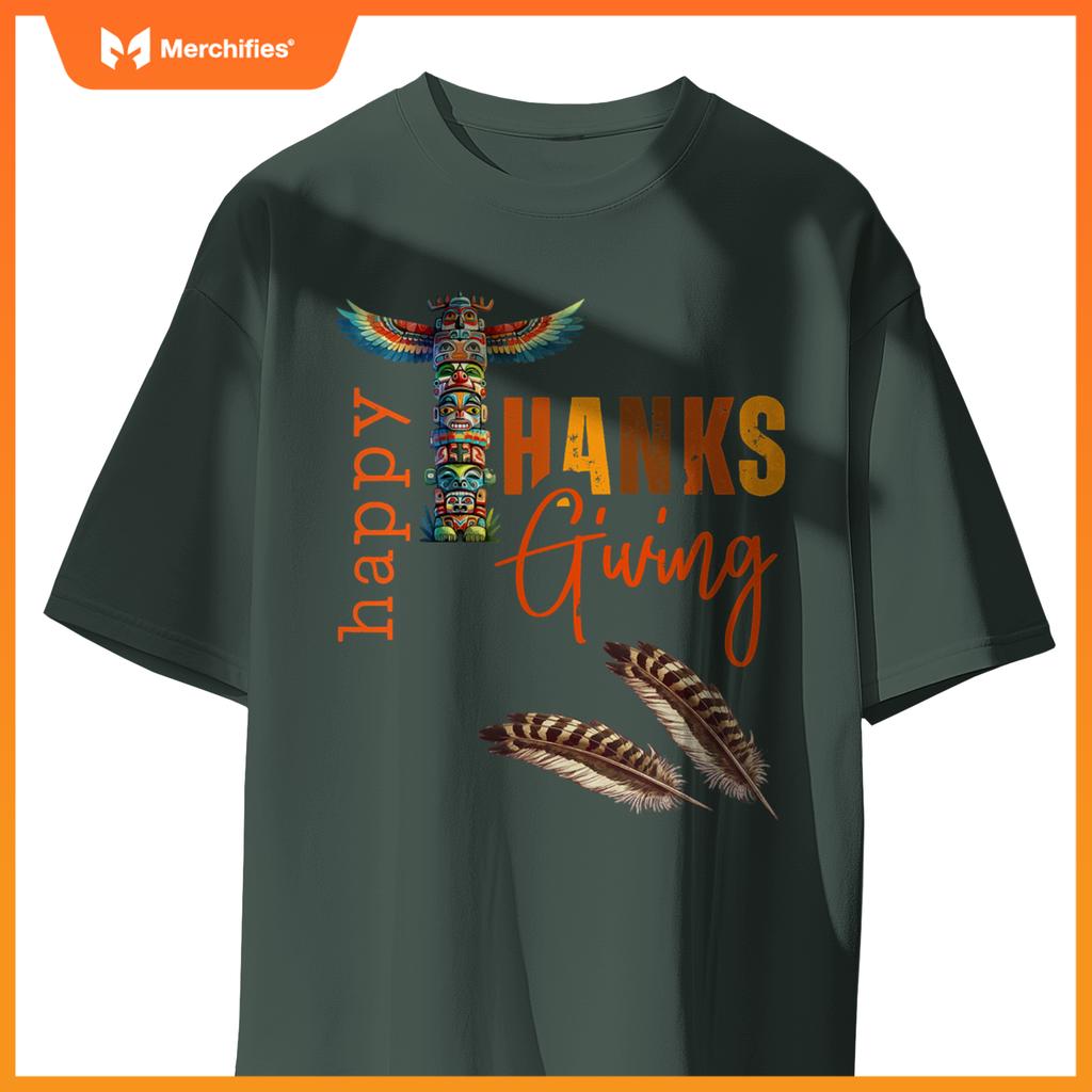 Native American Thanksgiving Celebration Costume T-Shirt