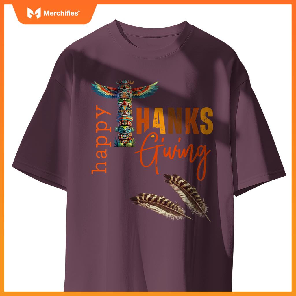 Native American Thanksgiving Celebration Costume T-Shirt