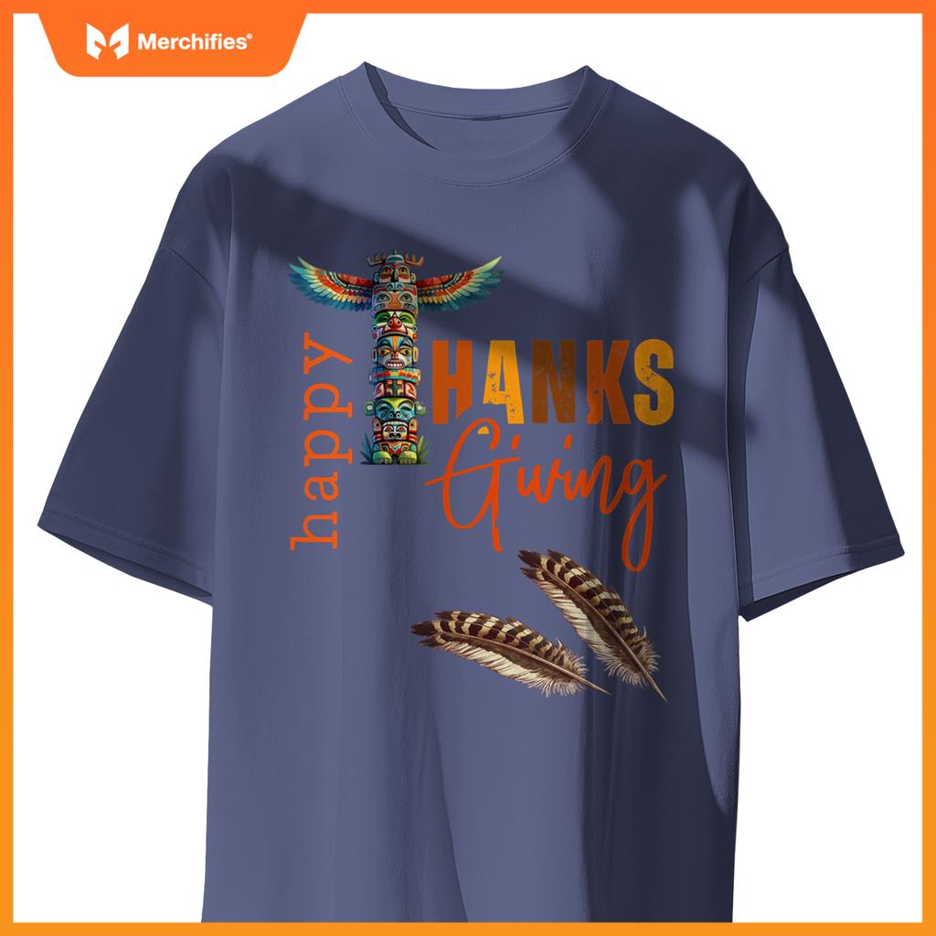 Native American Thanksgiving Celebration Costume T-Shirt