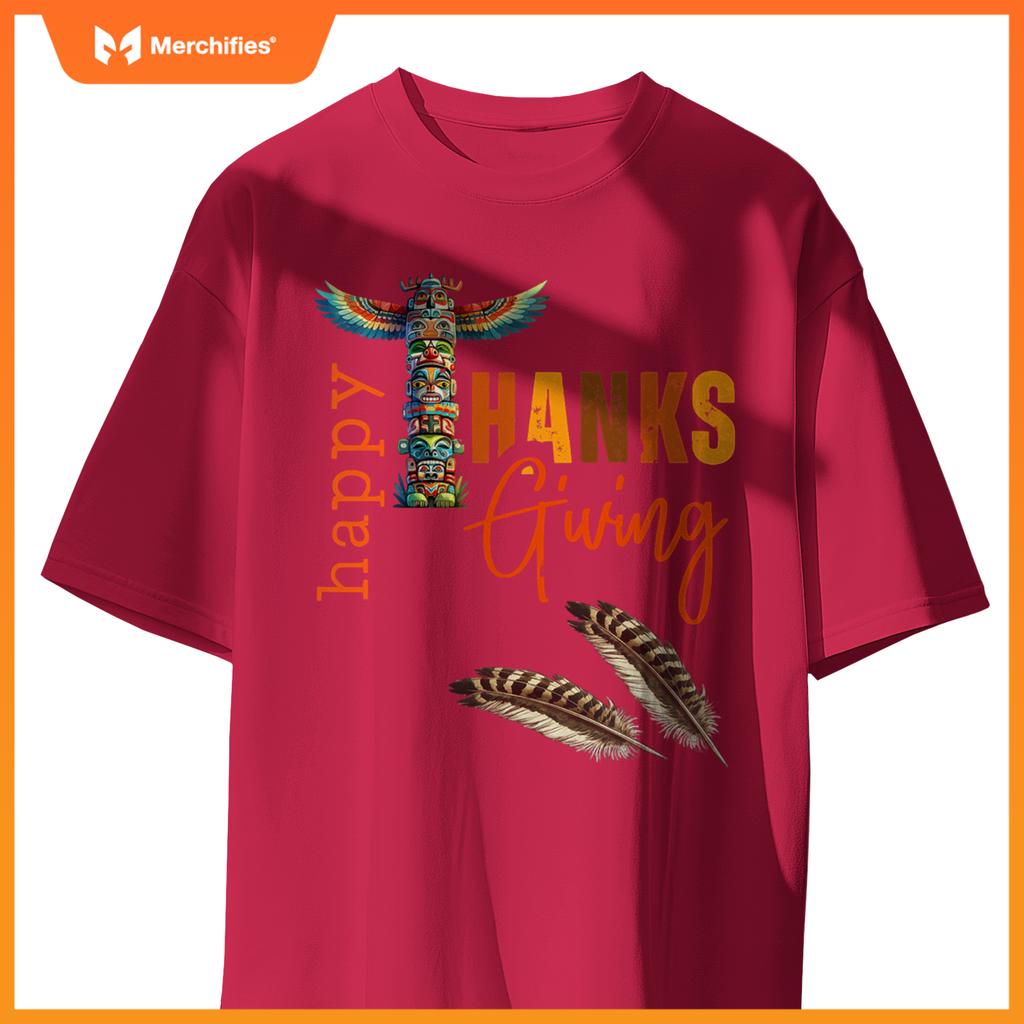 Native American Thanksgiving Celebration Costume T-Shirt