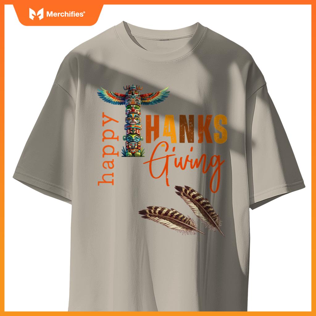 Native American Thanksgiving Celebration Costume T-Shirt