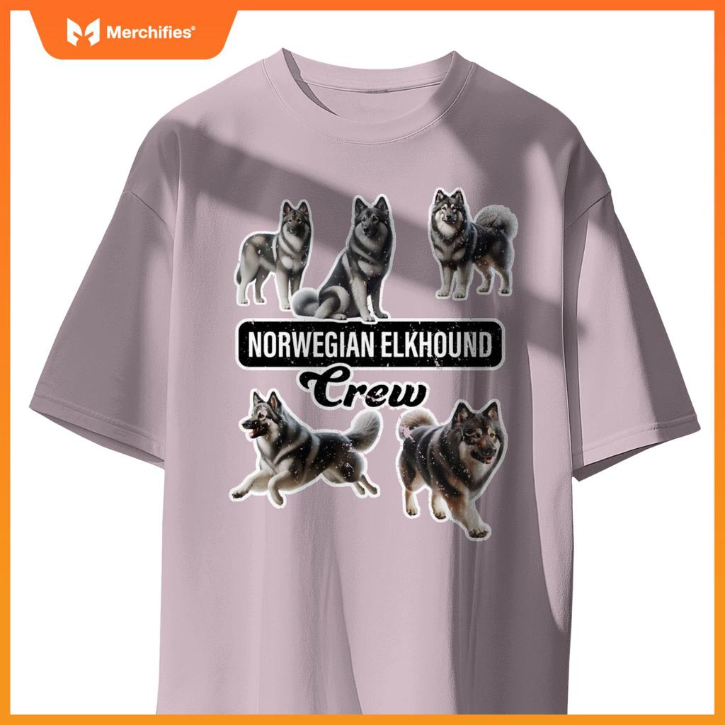 Norwegian Elkhound Crew T-Shirt