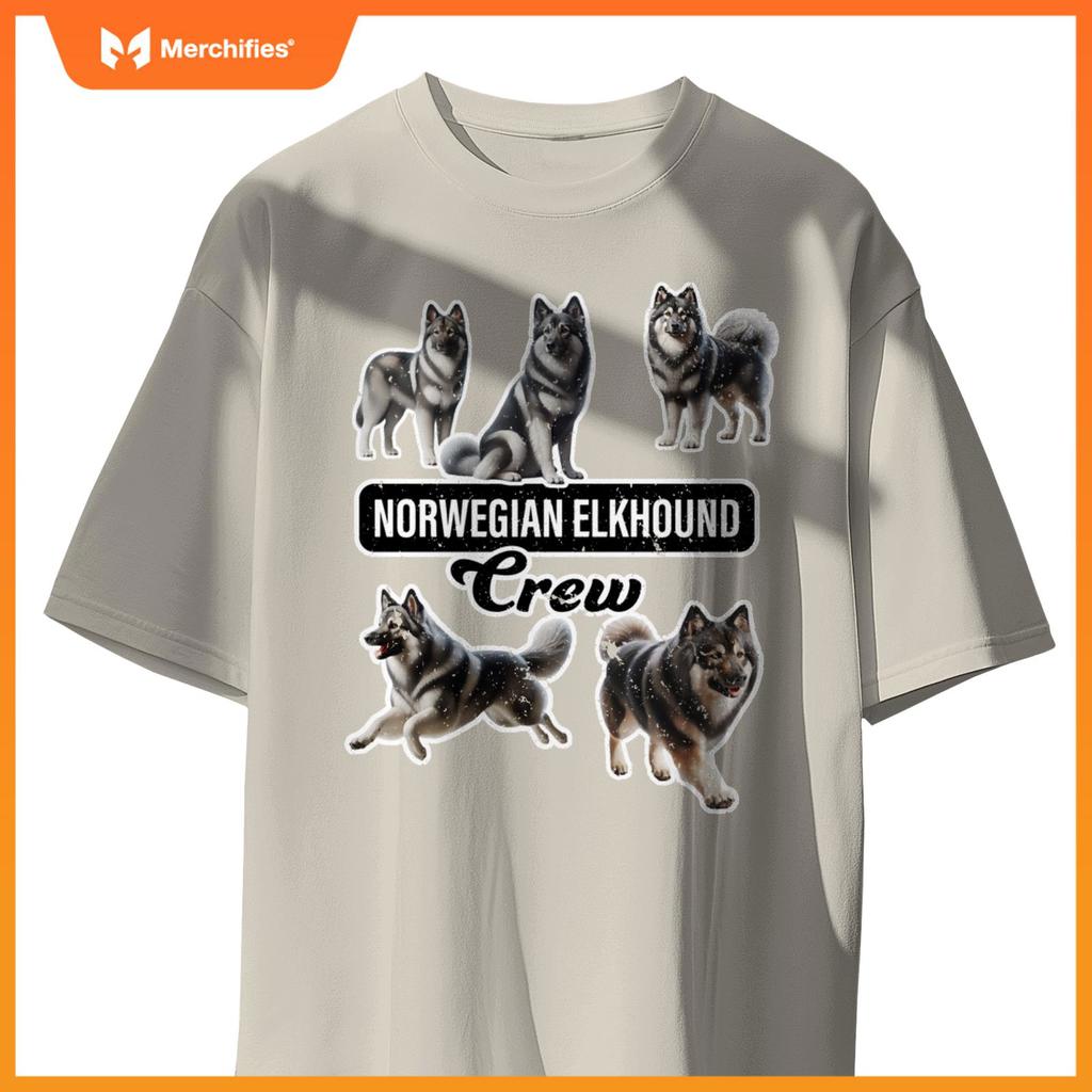 Norwegian Elkhound Crew T-Shirt