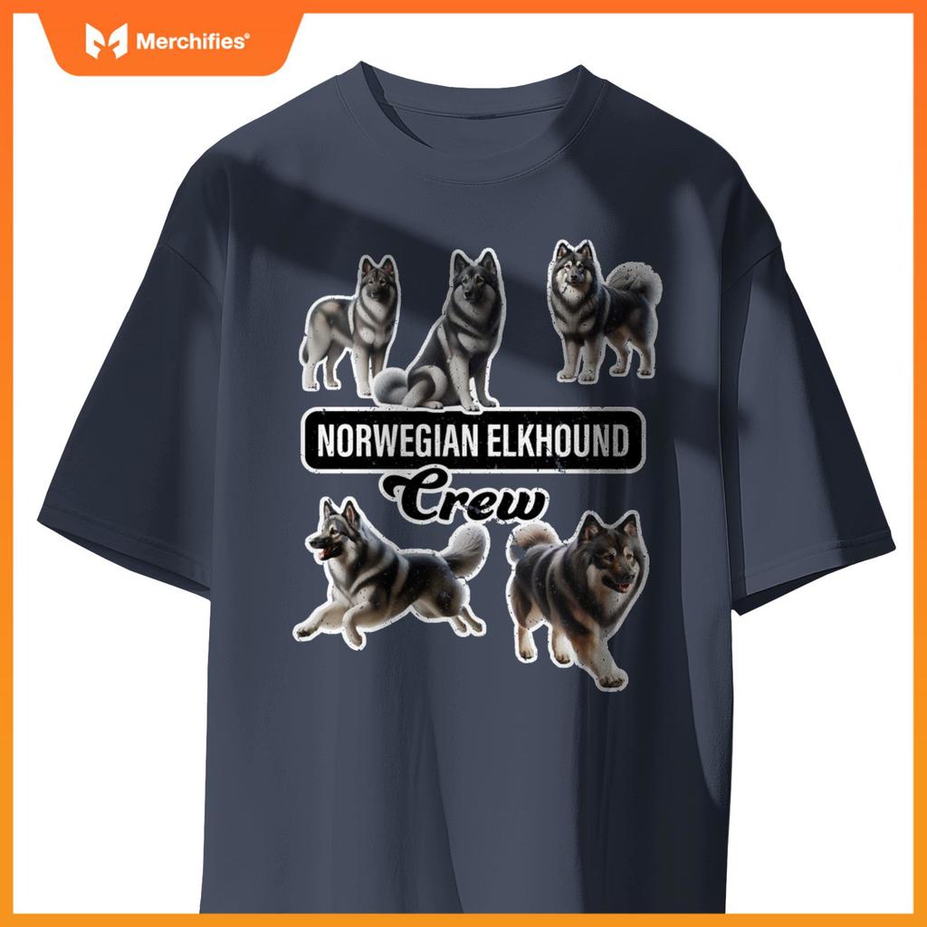 Norwegian Elkhound Crew T-Shirt