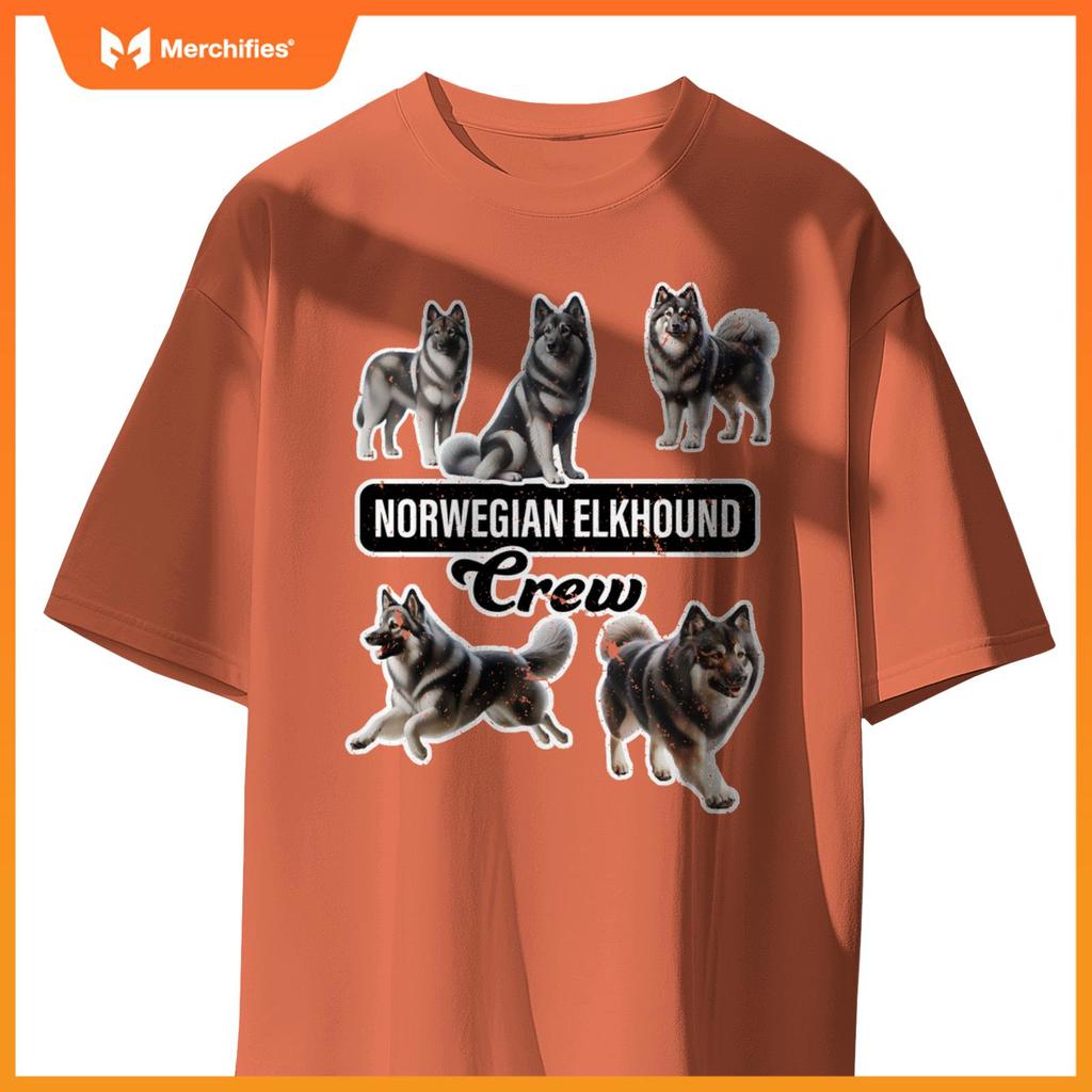 Norwegian Elkhound Crew T-Shirt