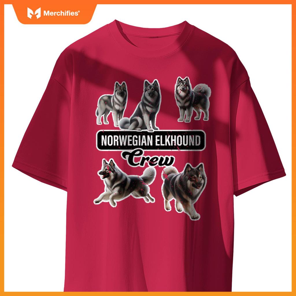 Norwegian Elkhound Crew T-Shirt