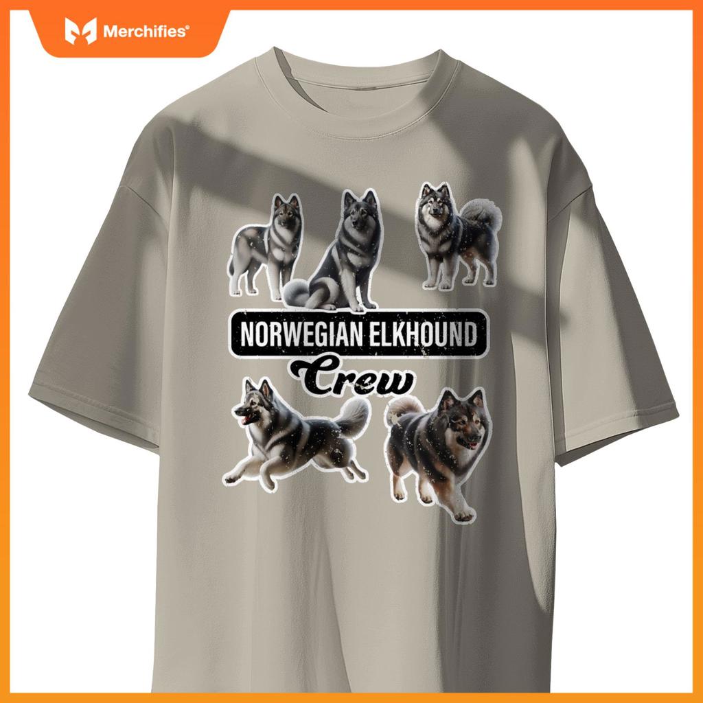Norwegian Elkhound Crew T-Shirt
