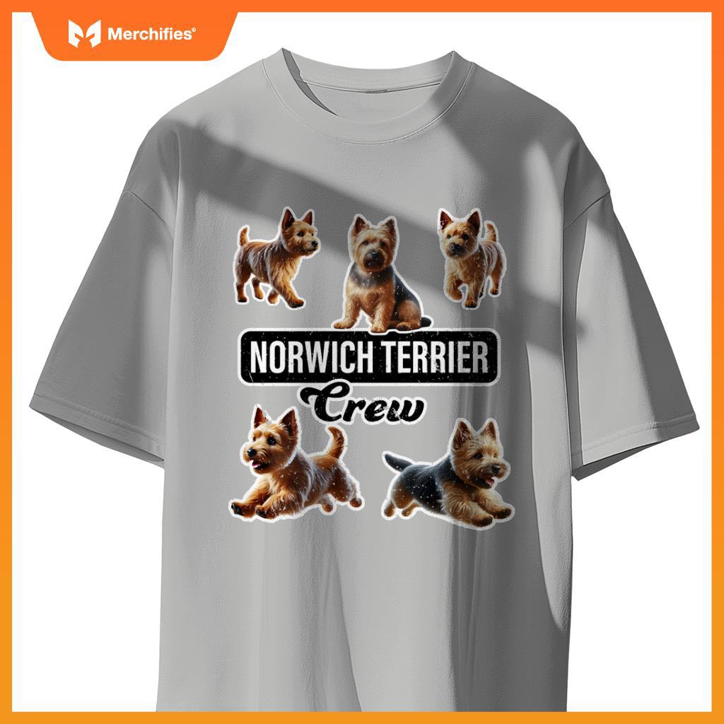 Norwich Terrier Crew  T-Shirt