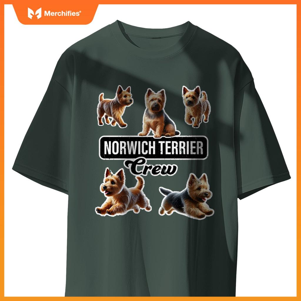 Norwich Terrier Crew  T-Shirt