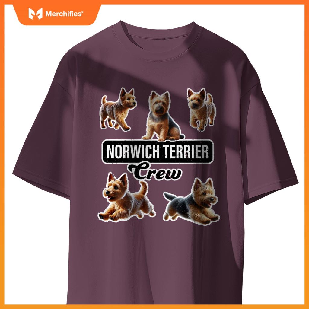 Norwich Terrier Crew  T-Shirt