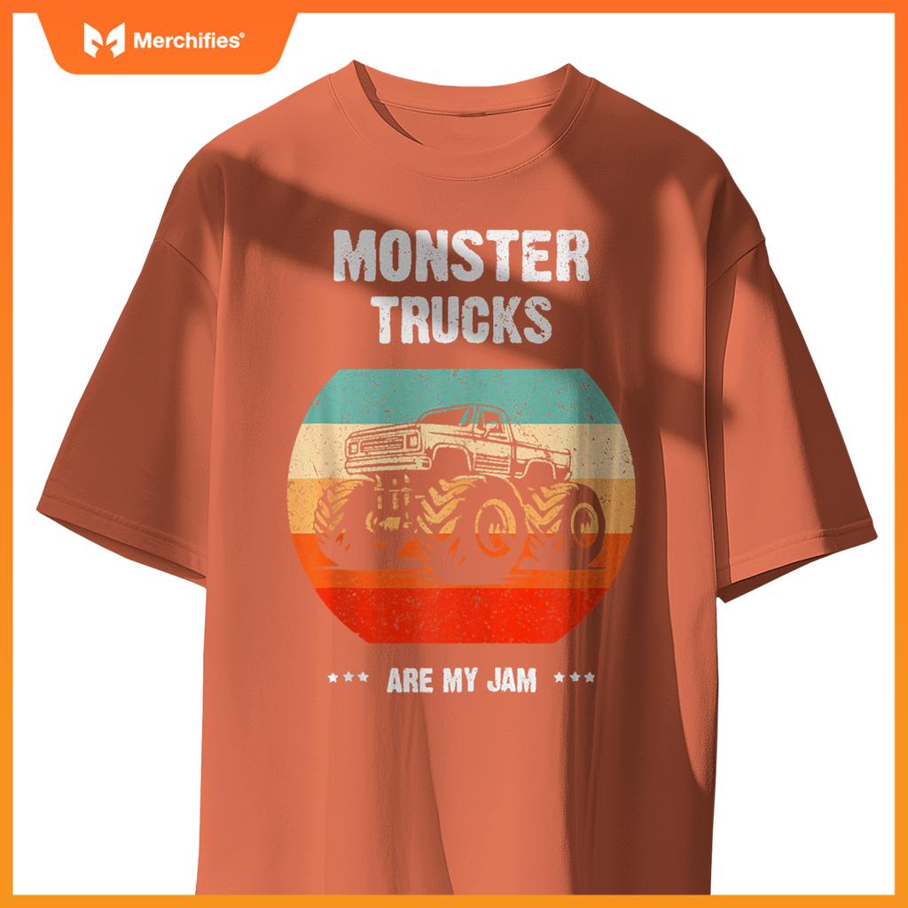 Monster Truck Car for Birthday Boy, Toddlers, Youth & Adults T-Shirt