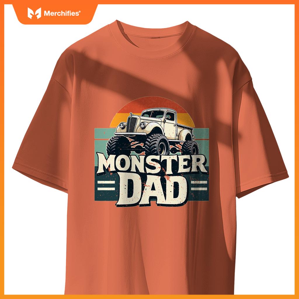 Monster Dad  Off-Road Truck Design T-Shirt
