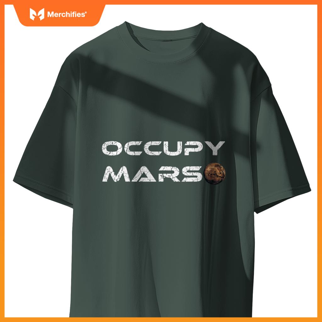 Occupy Mars Space Explorer Men Women Retro Vintage
