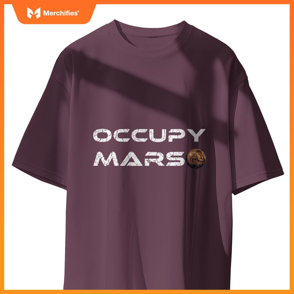 Occupy Mars Space Explorer Men Women Retro Vintage
