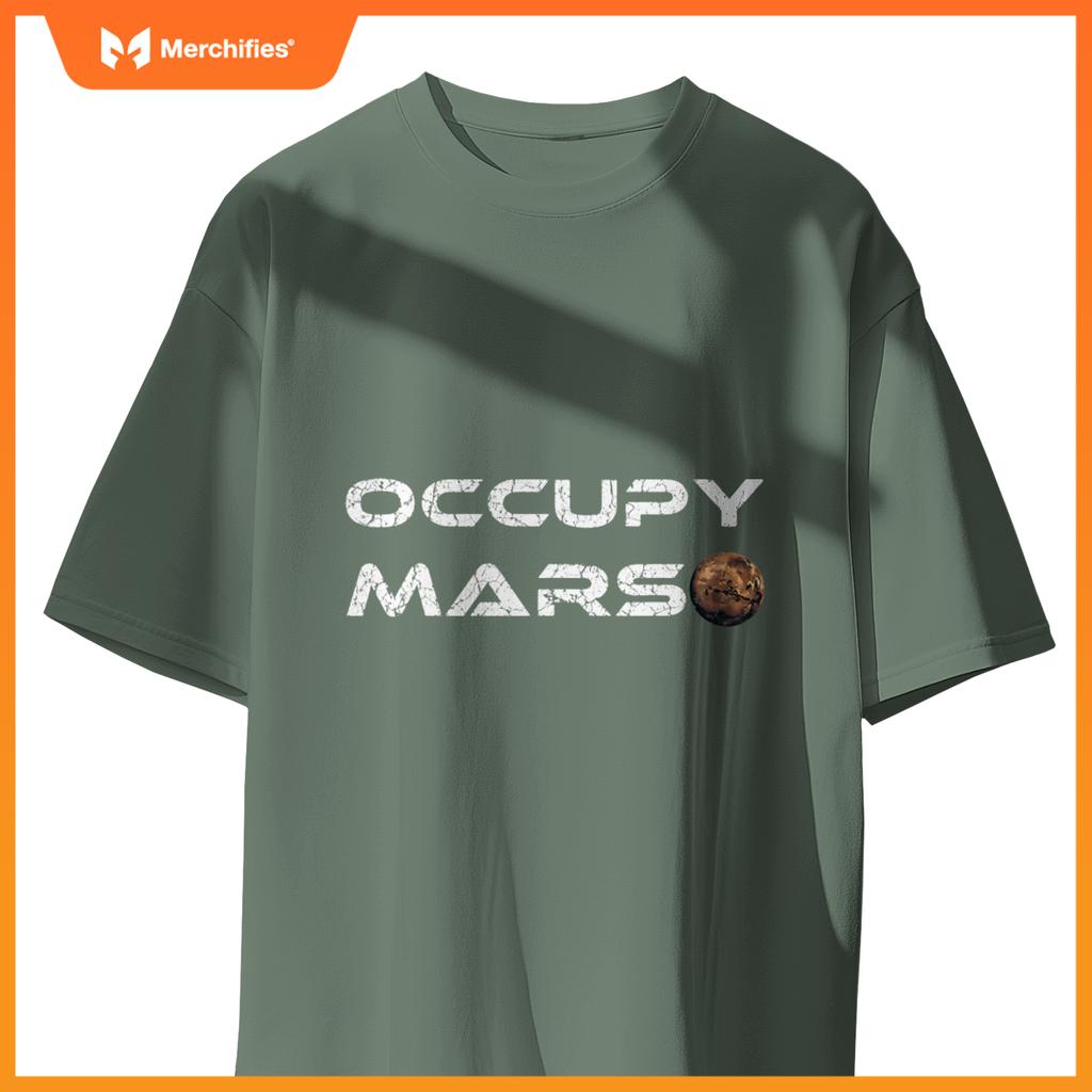 Occupy Mars Space Explorer Men Women Retro Vintage
