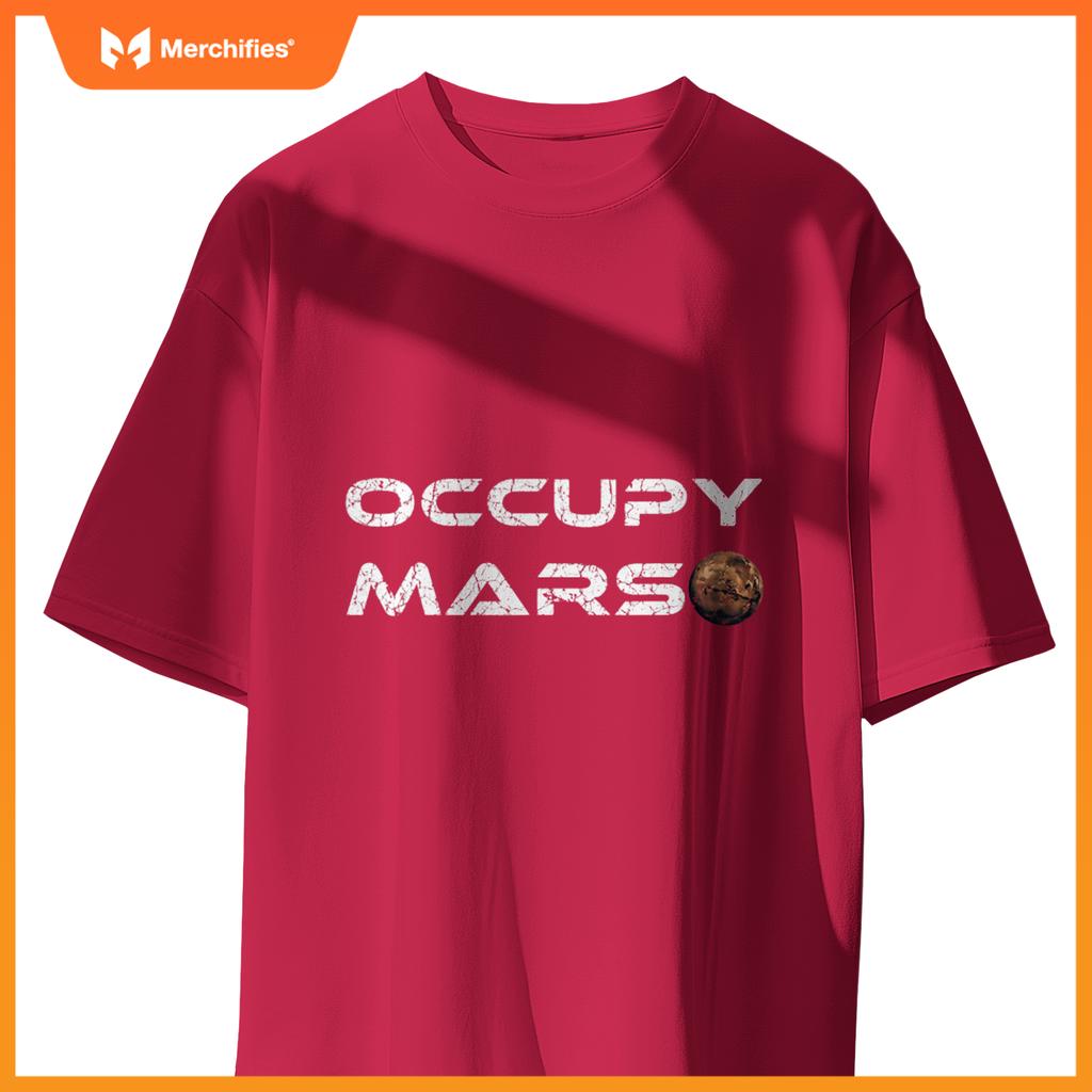 Occupy Mars Space Explorer Men Women Retro Vintage