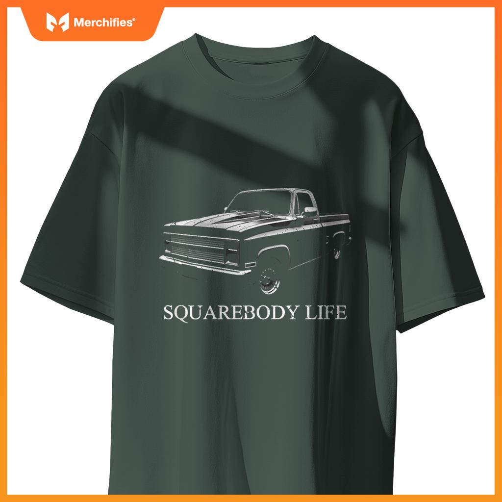 Old School Squarebody Truck Squarebody Life Classic Truck T-Shirt
