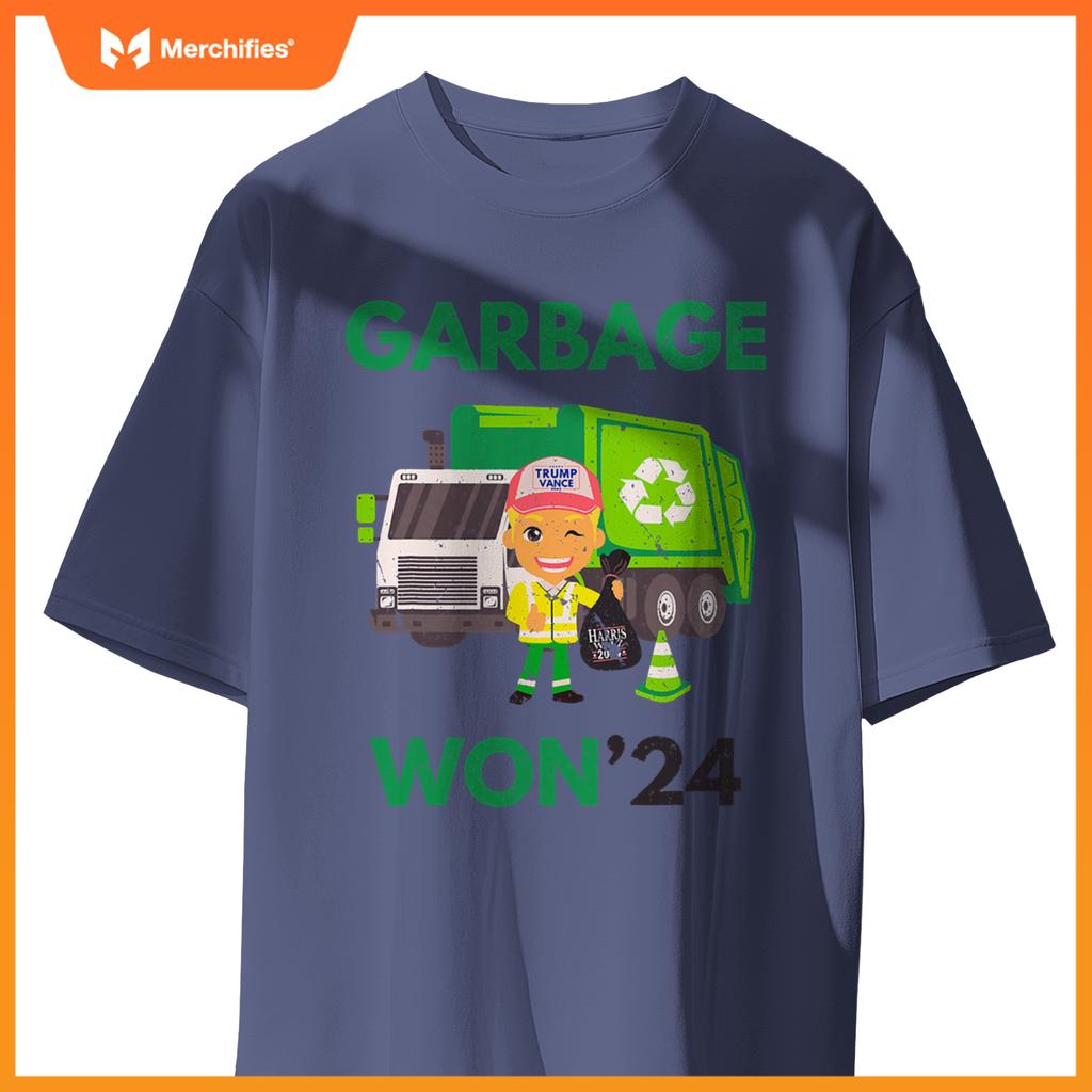 Garbage Man Won 2024 Trash Truck T-Shirt