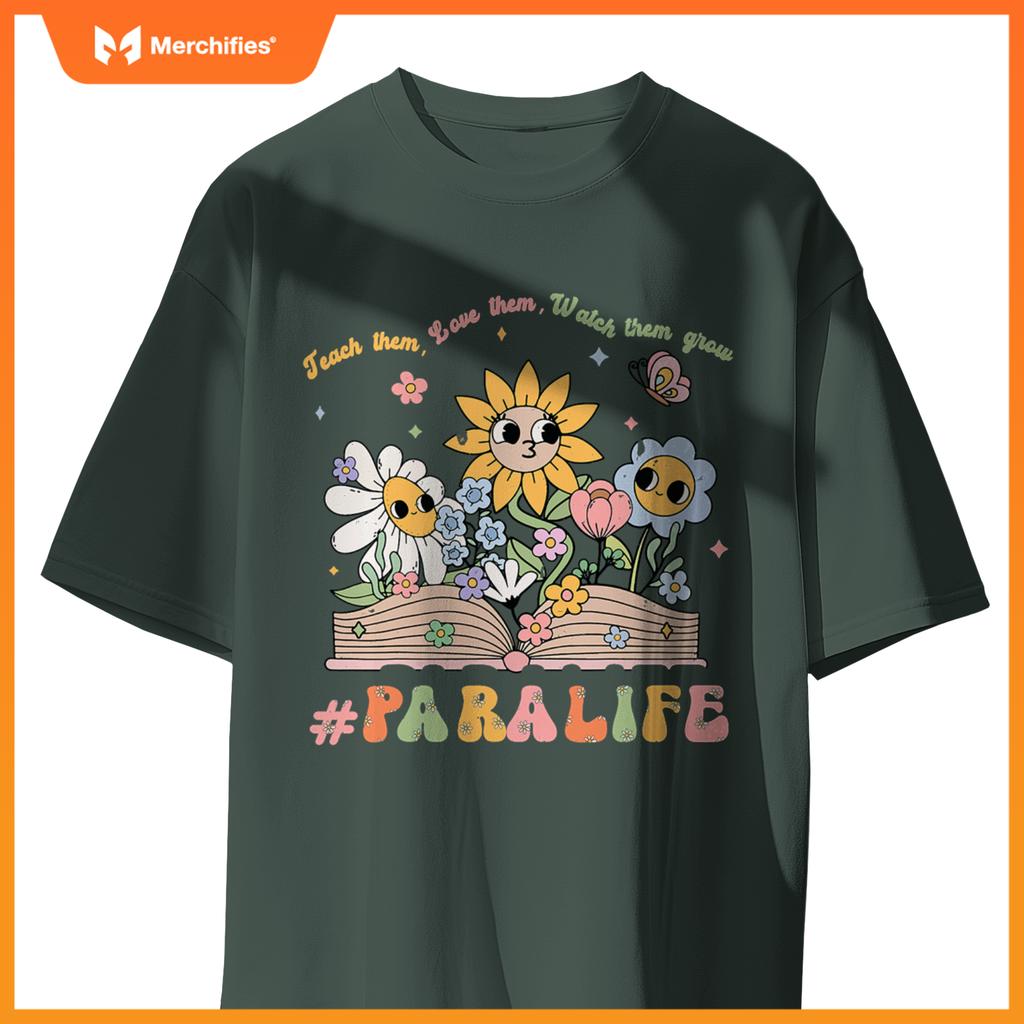 Paraprofessional Para Life Flower Teacher Back To School