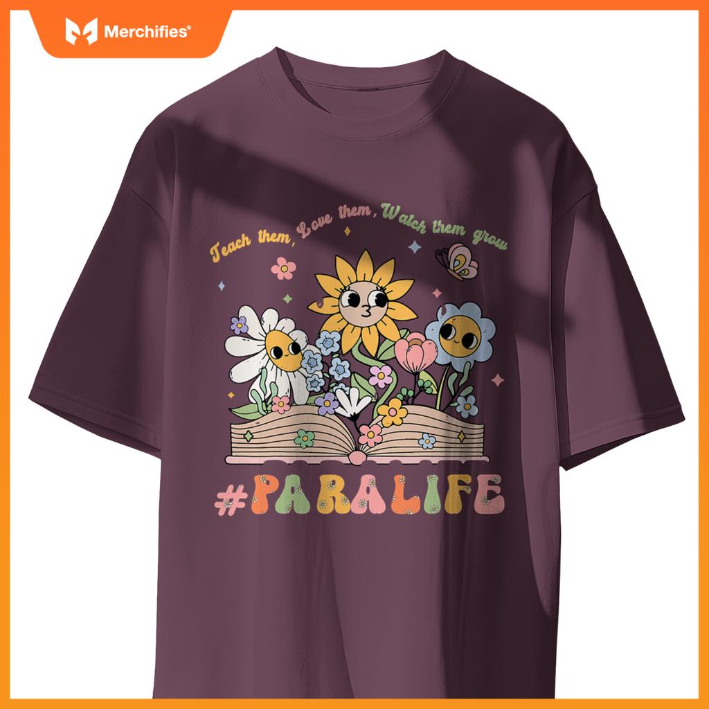 Paraprofessional Para Life Flower Teacher Back To School