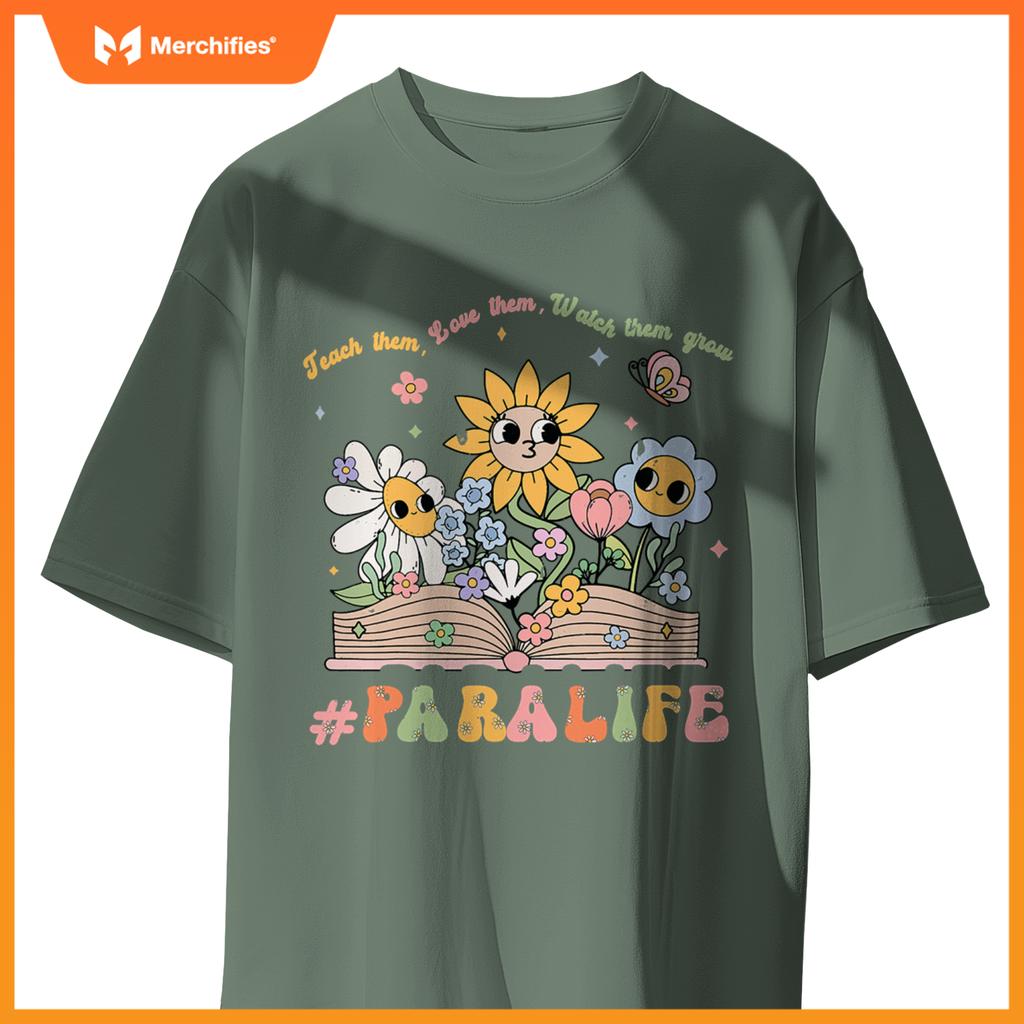 Paraprofessional Para Life Flower Teacher Back To School