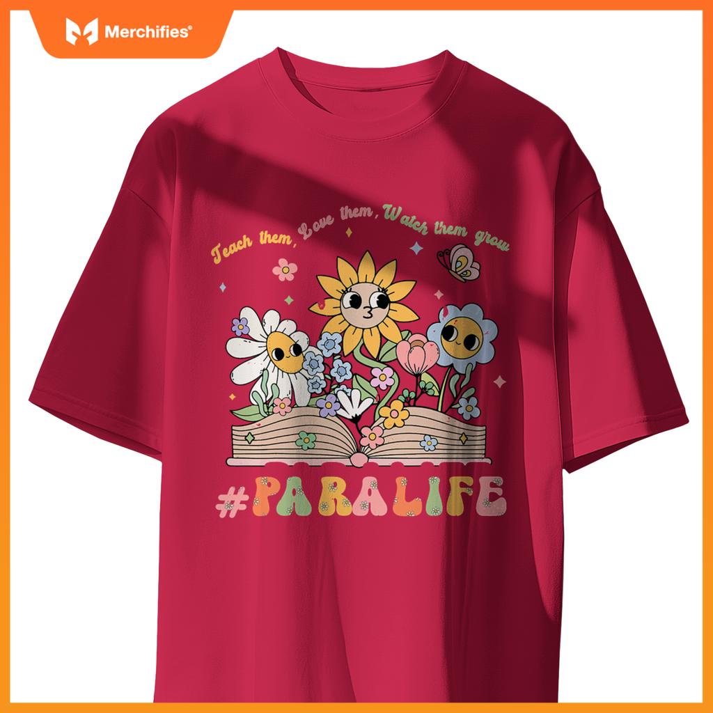 Paraprofessional Para Life Flower Teacher Back To School