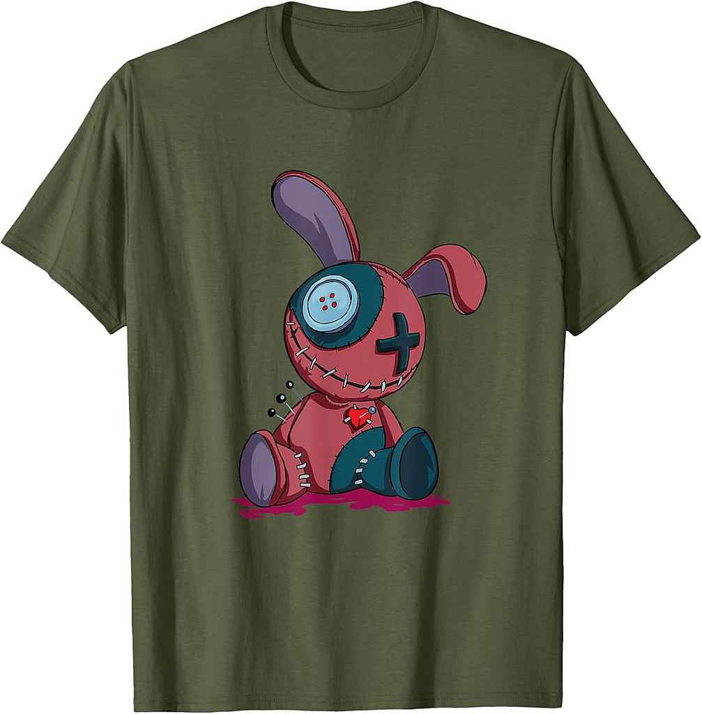 Pastel Goth Shirt Voodoo Doll Halloween Creepy Doll Witch T-Shirt