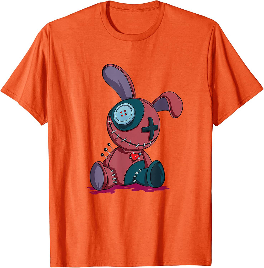 Pastel Goth Shirt Voodoo Doll Halloween Creepy Doll Witch T-Shirt
