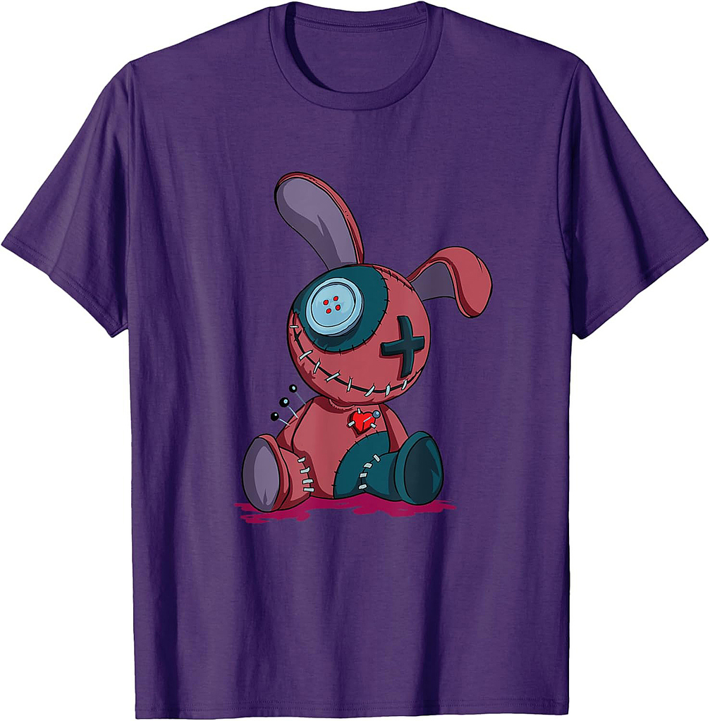 Pastel Goth Shirt Voodoo Doll Halloween Creepy Doll Witch T-Shirt